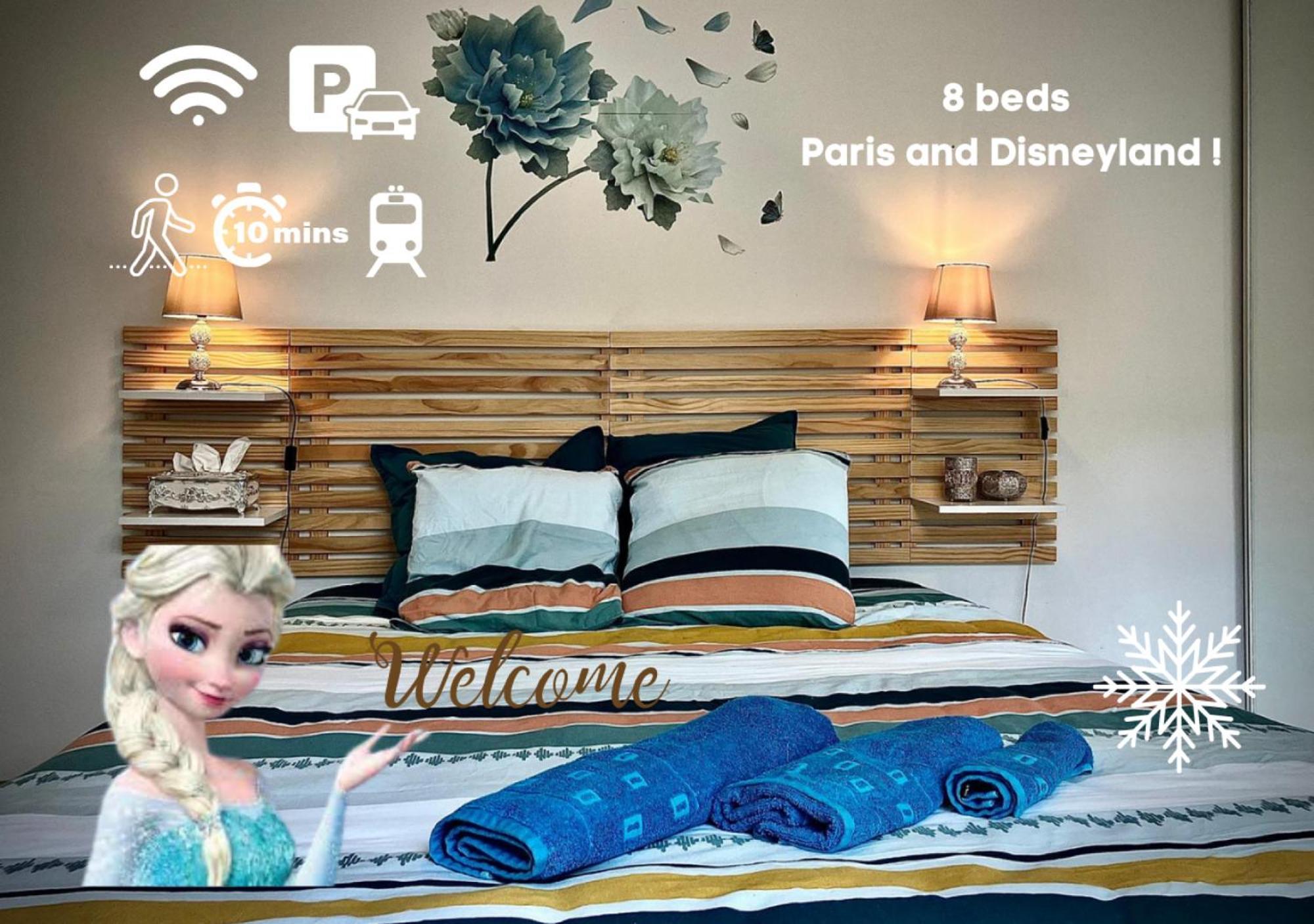 Snowqueen Hotel Apartment Paris-Disney Chelles  Exterior photo